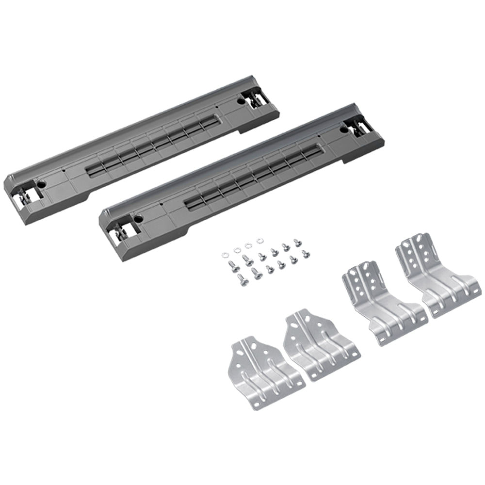 Kit de apilamiento para lavadoras y secadoras Samsung de carga frontal de 27" - Gris