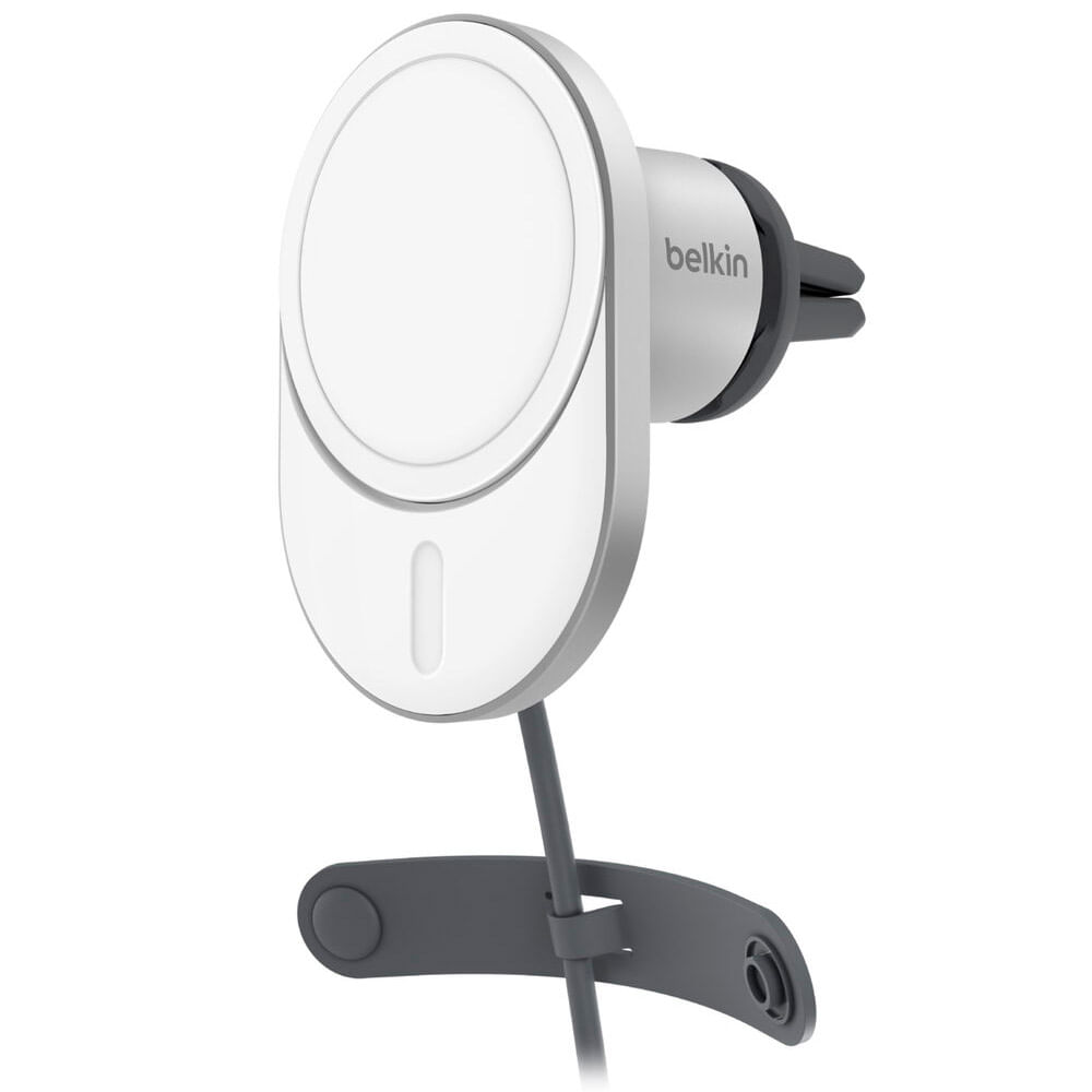 Cargador inalámbrico magnético para coche con Qi2 de 15 W