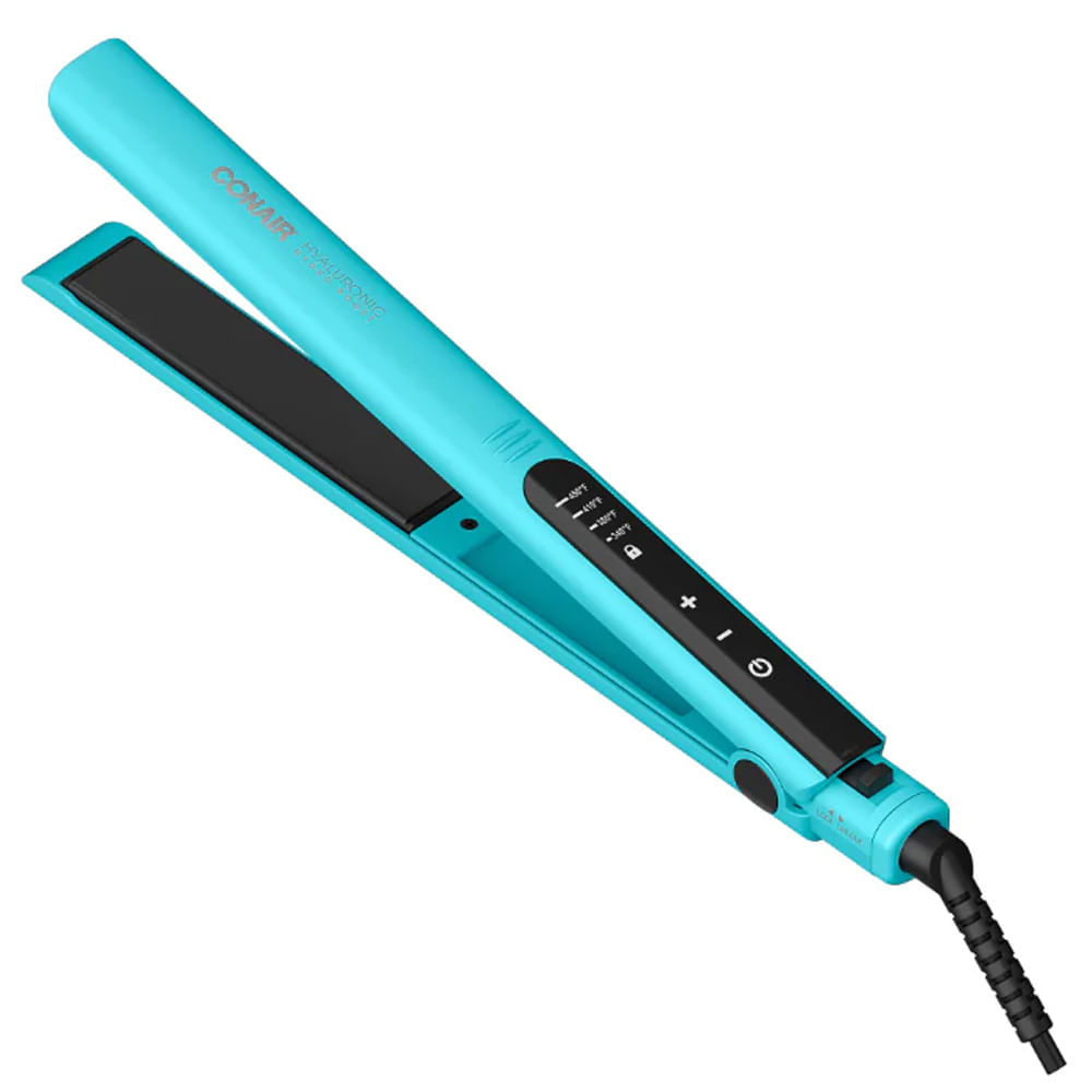 Plancha de cabello de cerámica Conair con infusión hialurónica