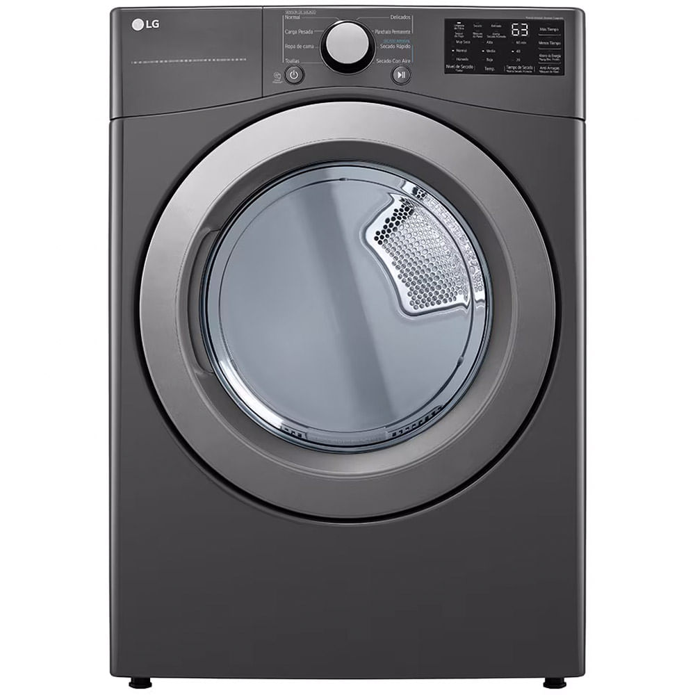 Secadora gas LG 25 Kg carga frontal con SensorDry DF50MV2S6W