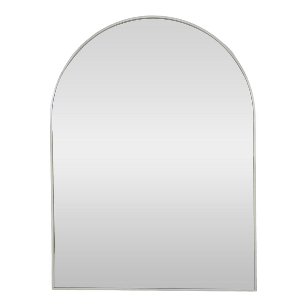 Espejo con marco de aluminio 90x120 cm