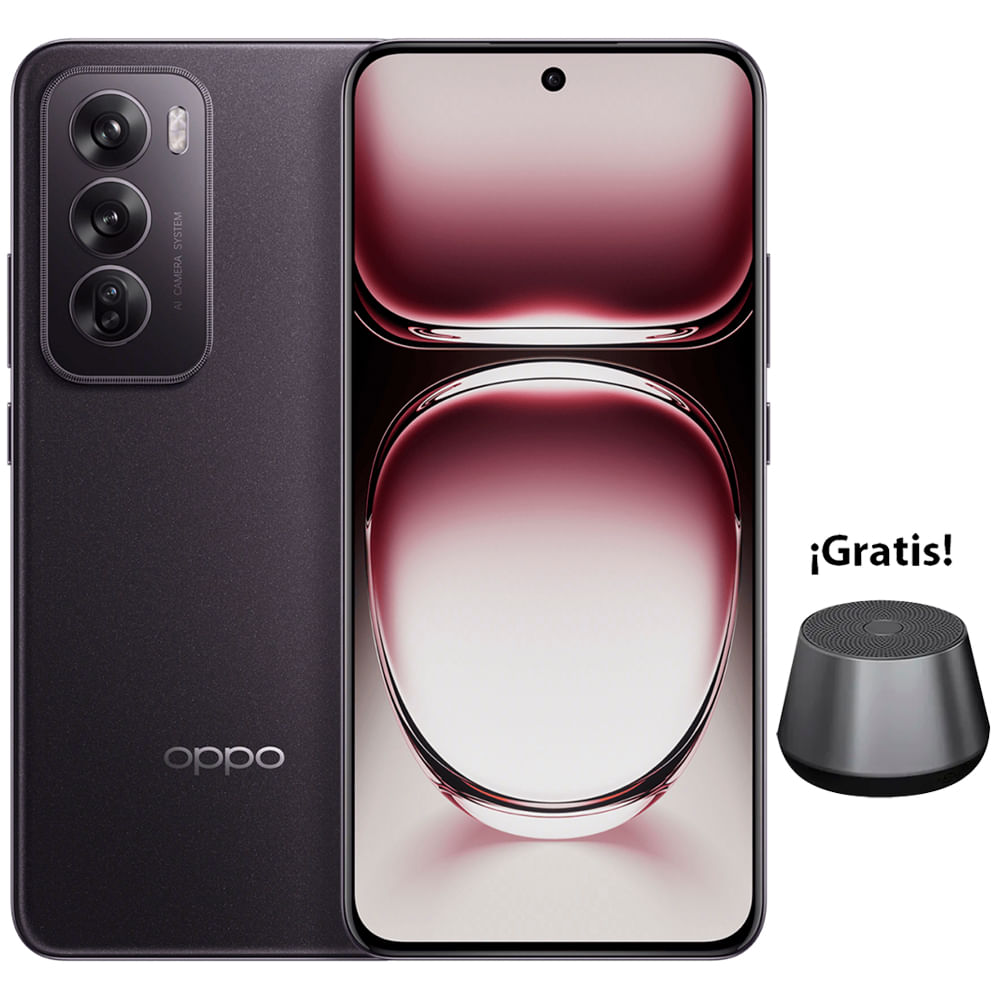 Celular OPPO Reno 12 5G 512 GB 12 GB RAM Pantalla 6.7" MediaTek Dimensity 7300-Energy Conectividad 5G Cámara Posterior 50 MP