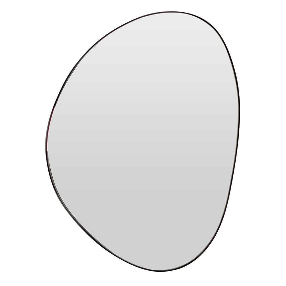 Espejo decorativo con marco metálico 50x1.5x68 cm