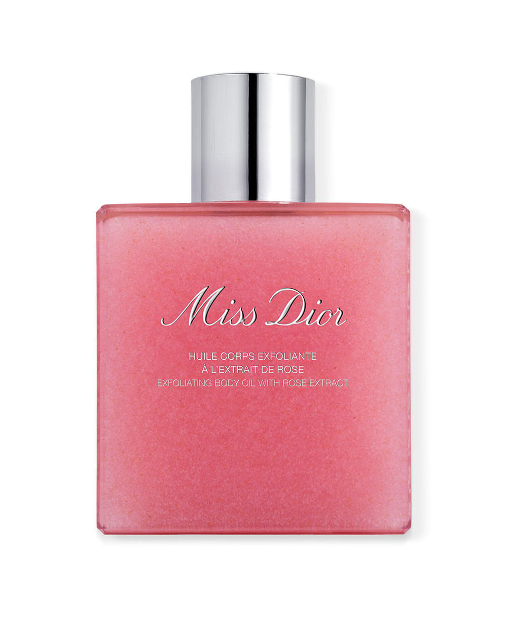 Miss Dior Aceite Corporal Exfoliante con Extracto de Rosa - Aceite de ducha exfoliante