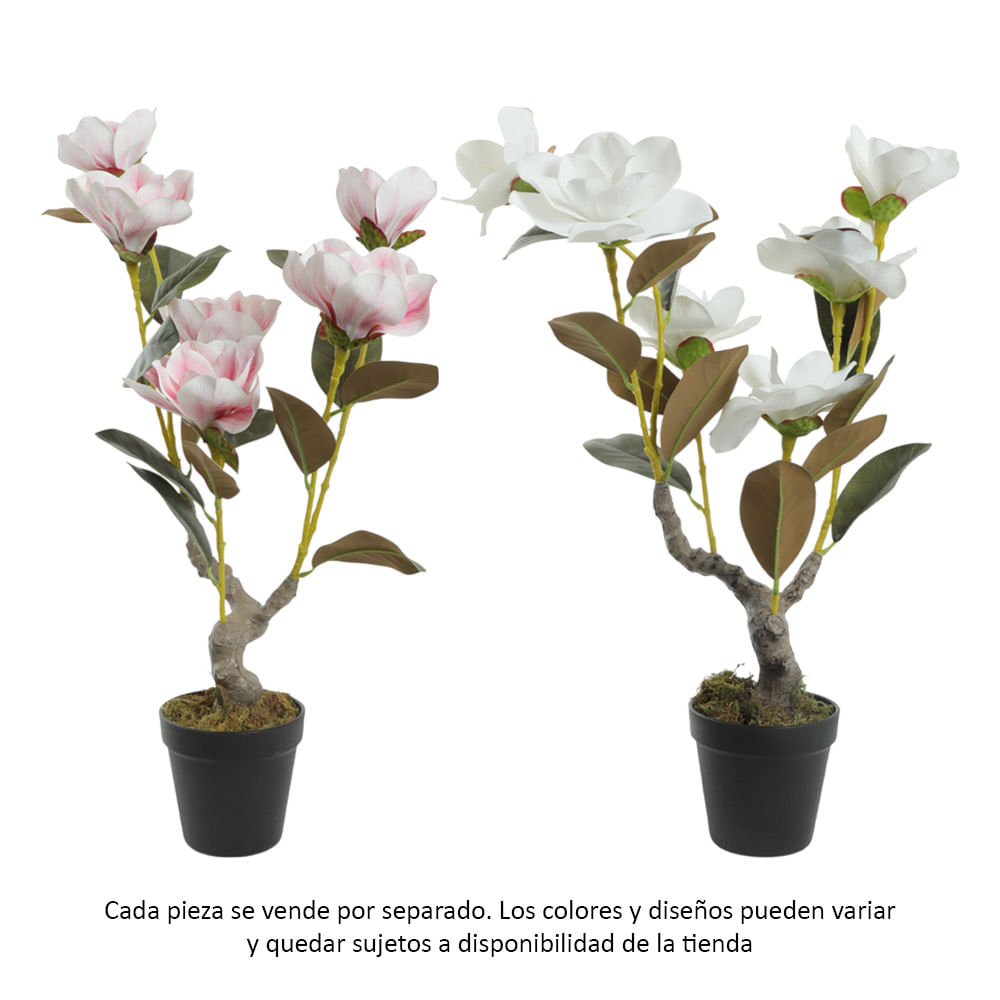 Planta artificial magnolia surtida 66 cm (1 pieza)
