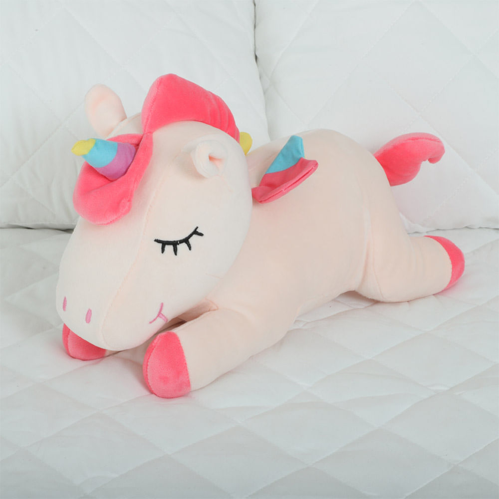 Cojín infantil con forma de unicornio 35x20 cm