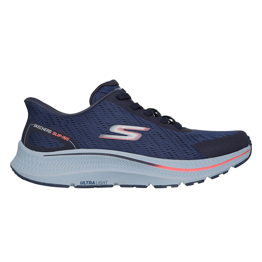 Zapato deportivo casual Skechers azul para hombre