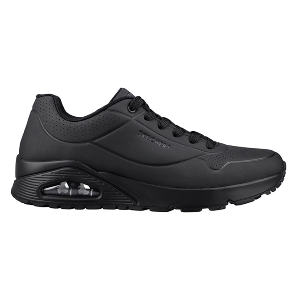 Zapato deportivo casual Skechers color negro para hombre