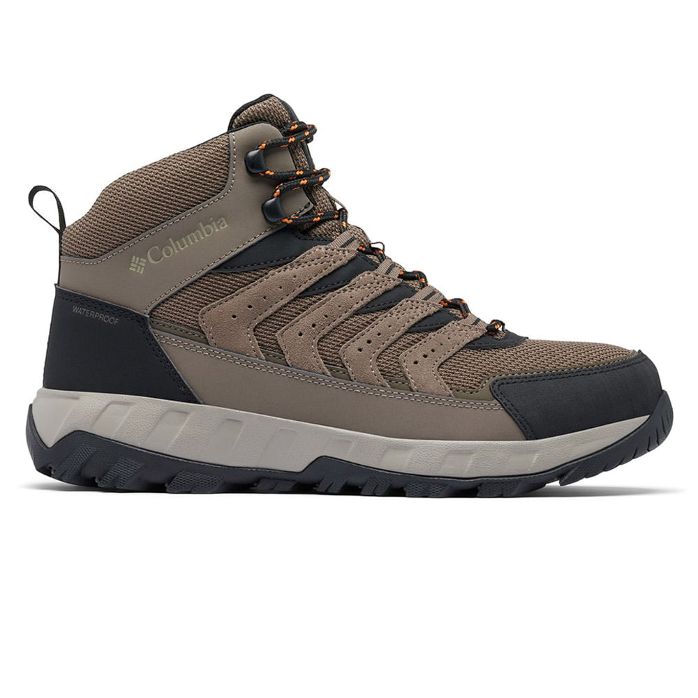 Bota de senderismo Columbia café para hombre