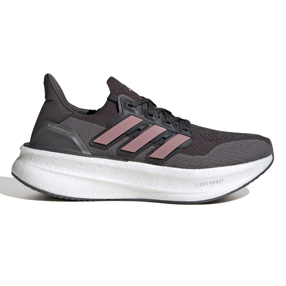 Zapato Adidas Ultraboost deportivo color gris para mujer