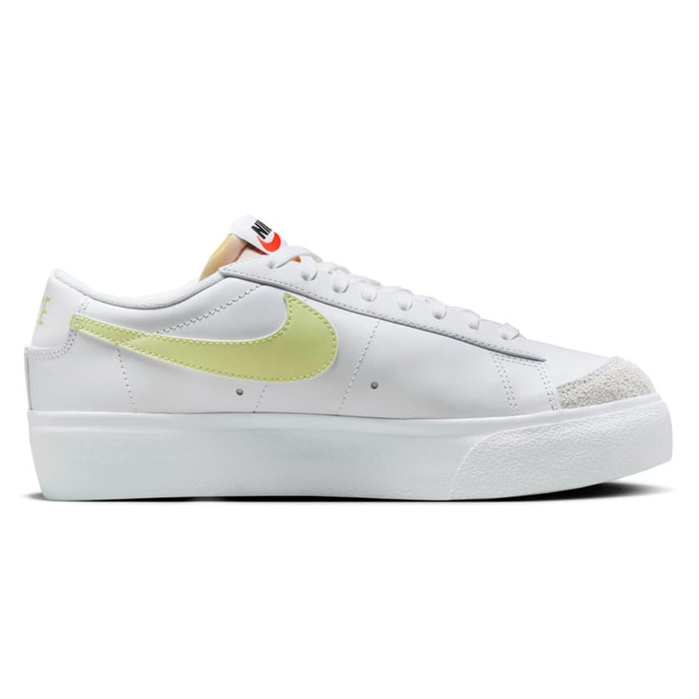 Zapato Nike Blazer Low casual color blanco para mujer