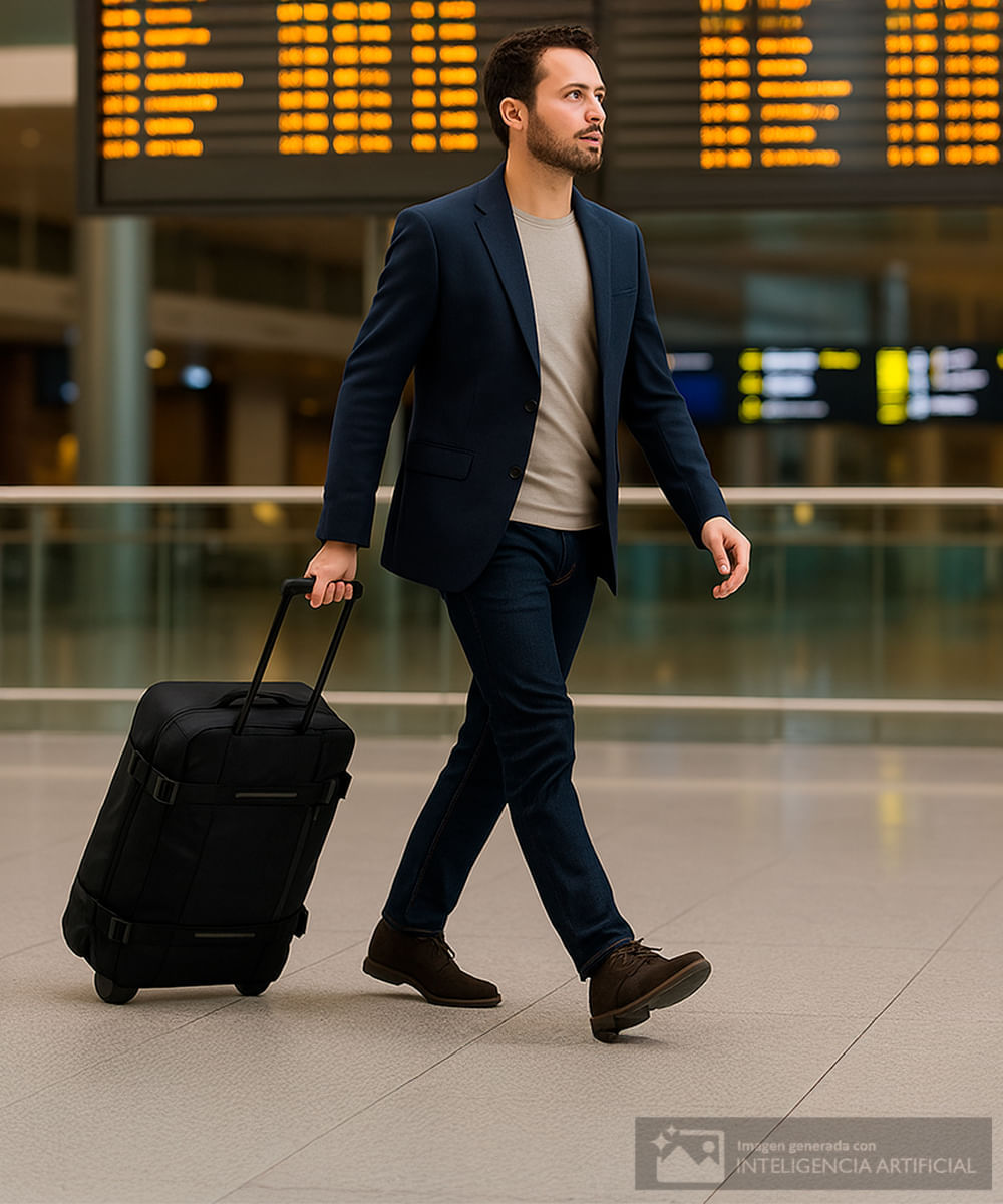 Maleta American Tourister pequeña Urban Asphalt negra