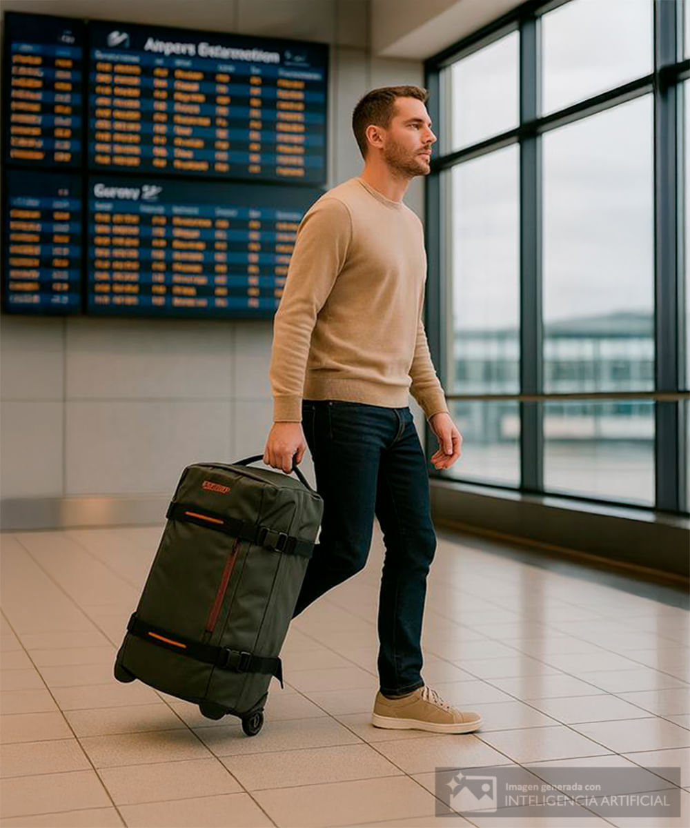 Maleta American Tourister Urban pequeña gris