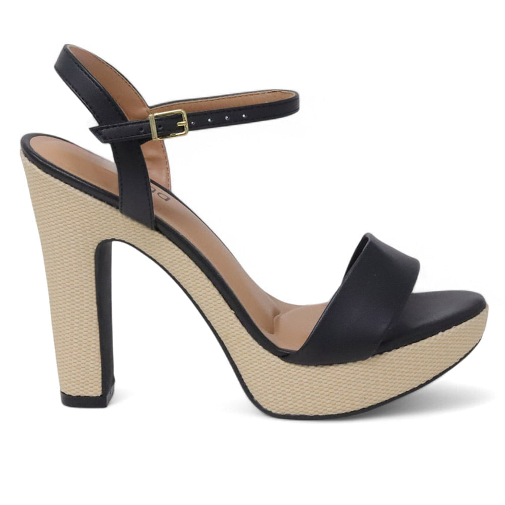 Sandalia de vestir Sabrina color negro para mujer