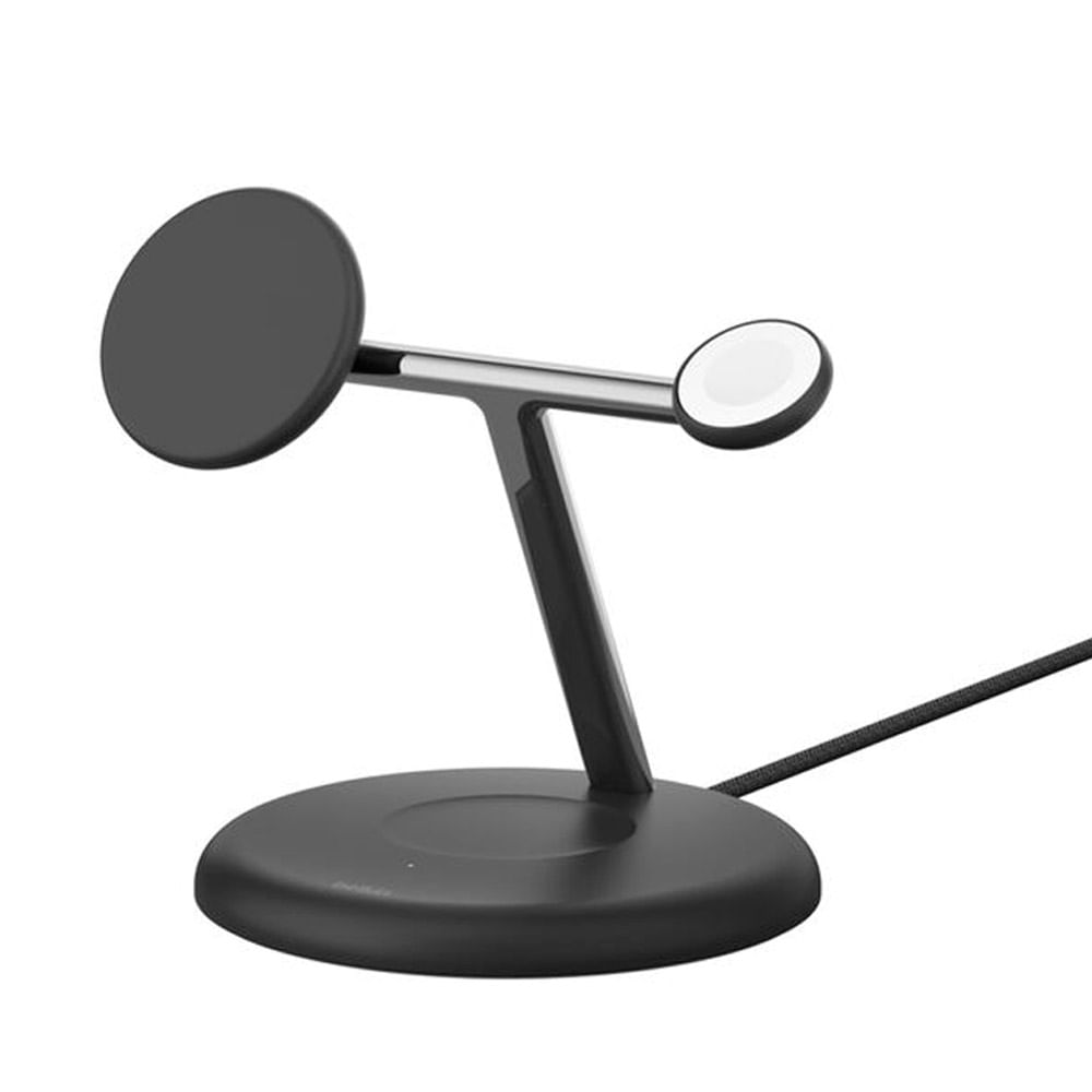 Estación de carga inalámbrica Qi2 Belkin 3 en 1 15Watts