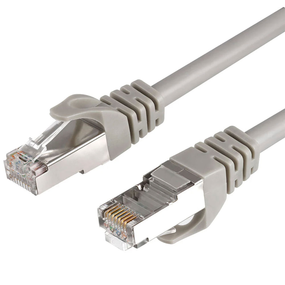 Cable de red RJ45 cat6 con puntas de metal 2mt