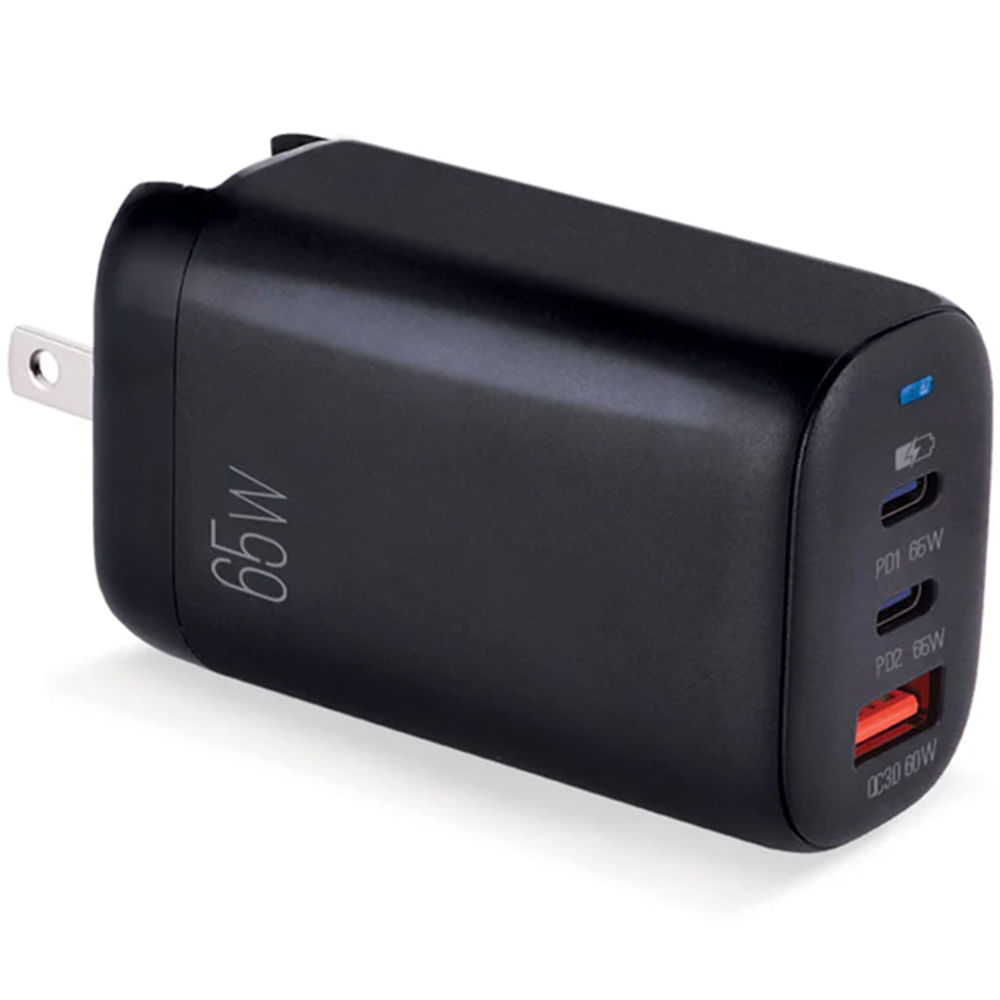 Cargador Argom 3 en 1 Volta P8 USB-C 65 Watts