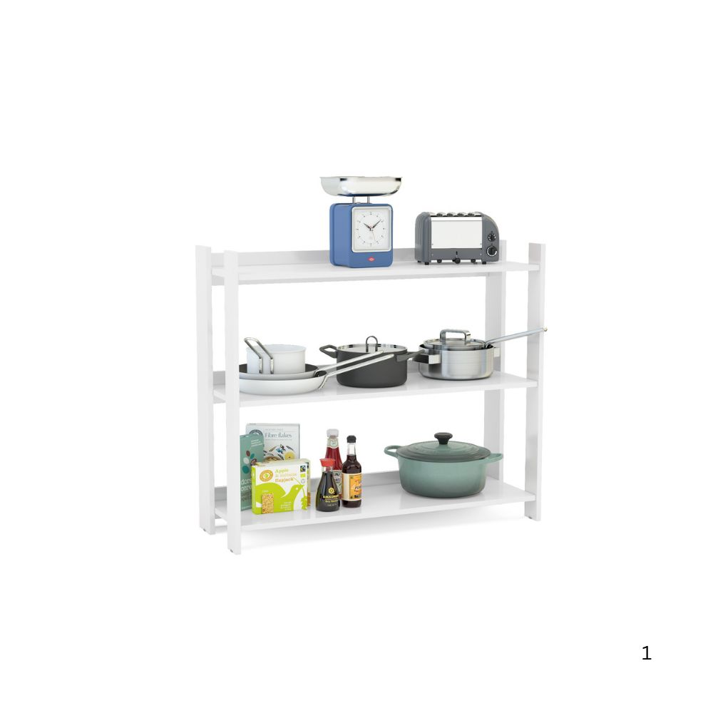 Estante organizador multiuso-blanco