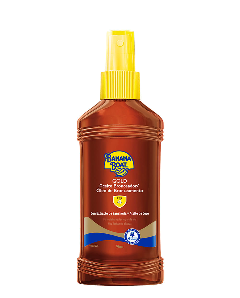 Gold Aceite Bronceador Profundo Piel Dorada SPF4 236ml