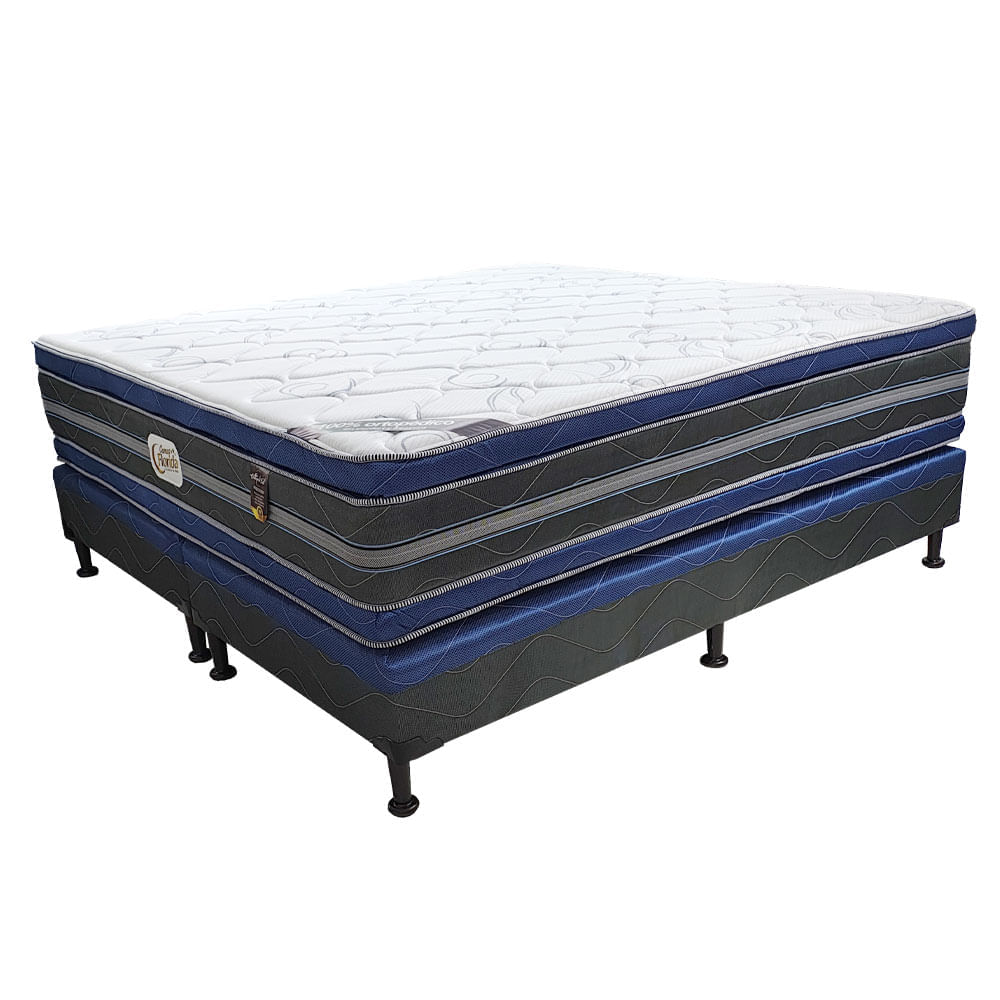 Cama Florida Comfort  Suave  Espuma Fresca - Fresh Land Doble Euro