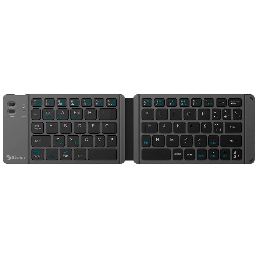 Teclado inalámbrico recargable y plegable Steren