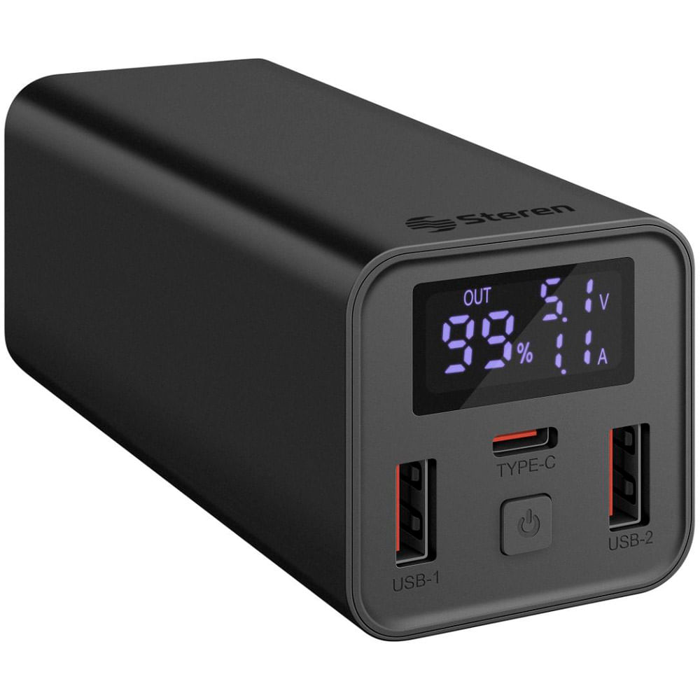 Power bank Steren PB-065, 18.000mAh 65W