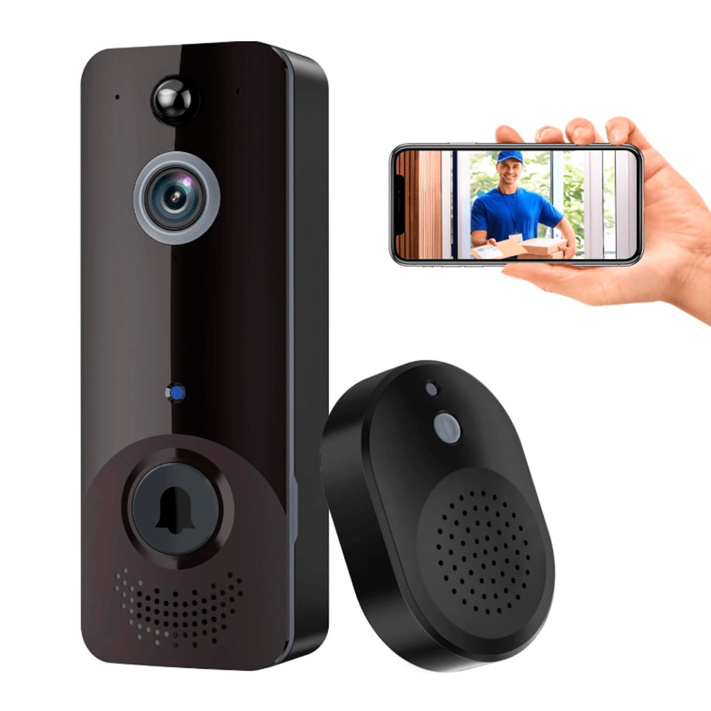 Cámara de timbre de video inteligente inalámbrica