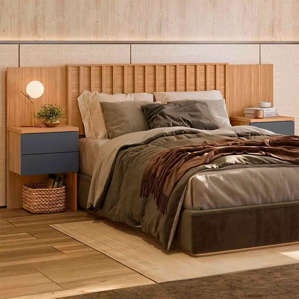 Respaldo expansible con mesas empotradas Olinda