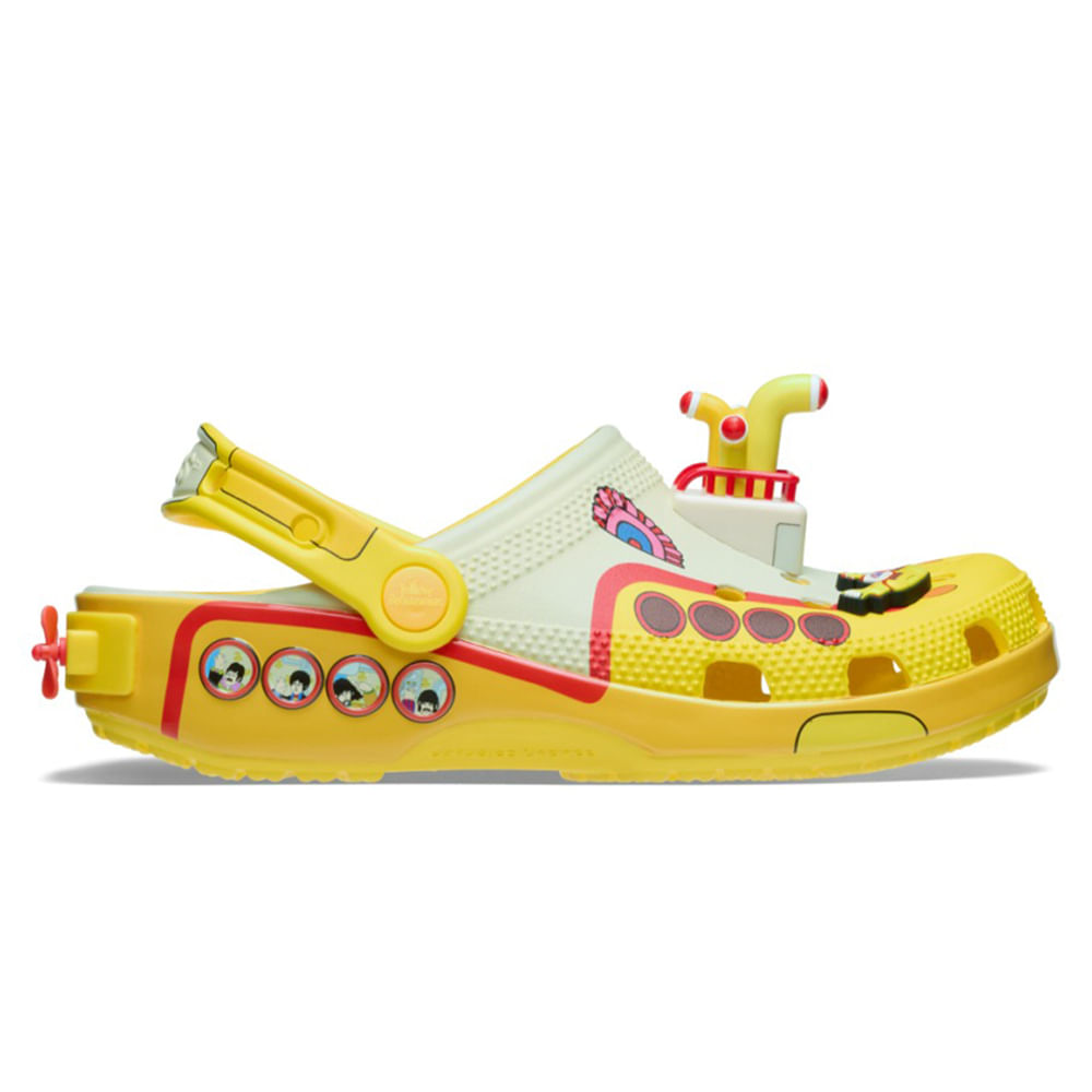 Crocs clásico The Beatles Yellow Submarine amarillo para hombre