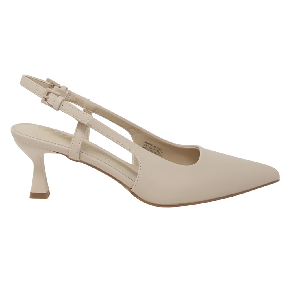 Zapato de vestir H&Co color beige para mujer