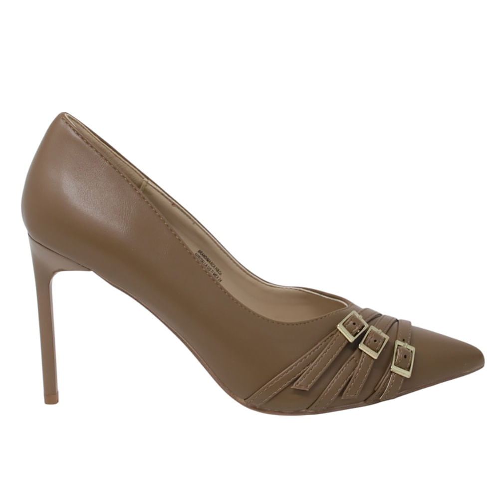 Zapato de vestir H&Co color café para mujer