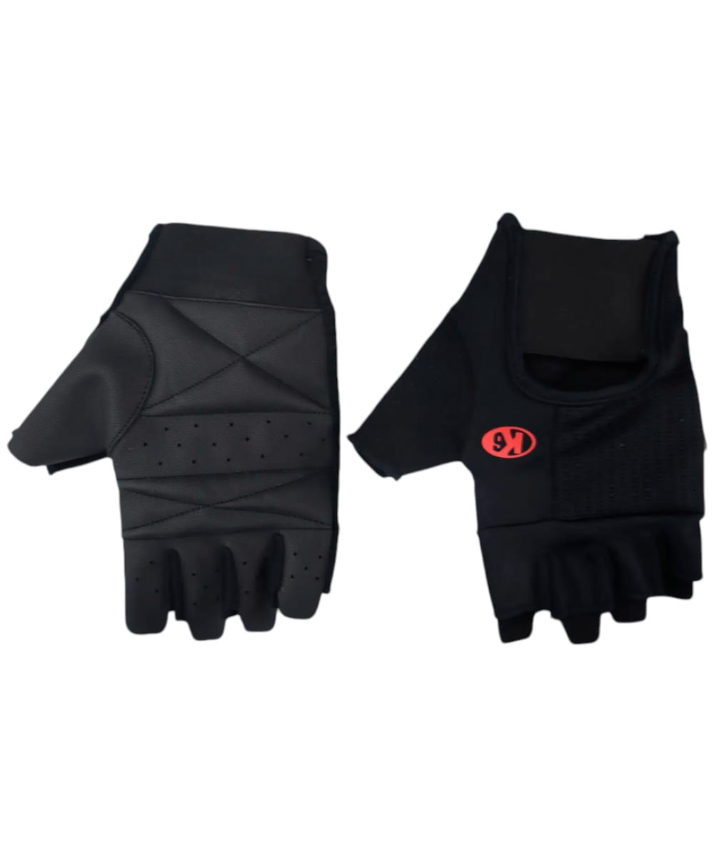 Guantes para entrenamiento fitwave k6 negro