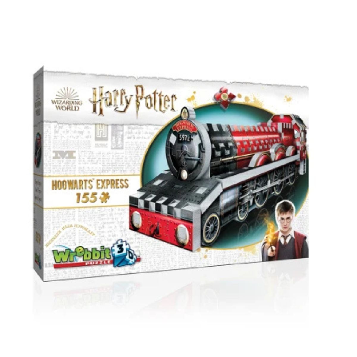 Rompecabezas 3D Hogwarts Express Mini 155 Pieces (W3D-0201)