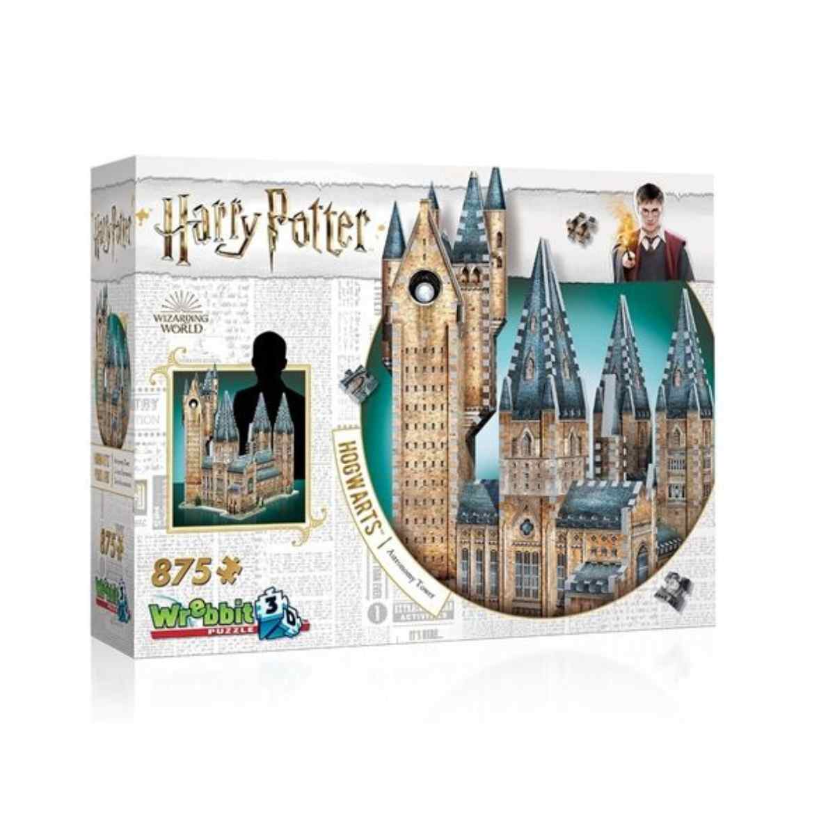 Rompecabezas 3D Hogwarts Astronomy Tower 875 Pieces (W3D-2015)