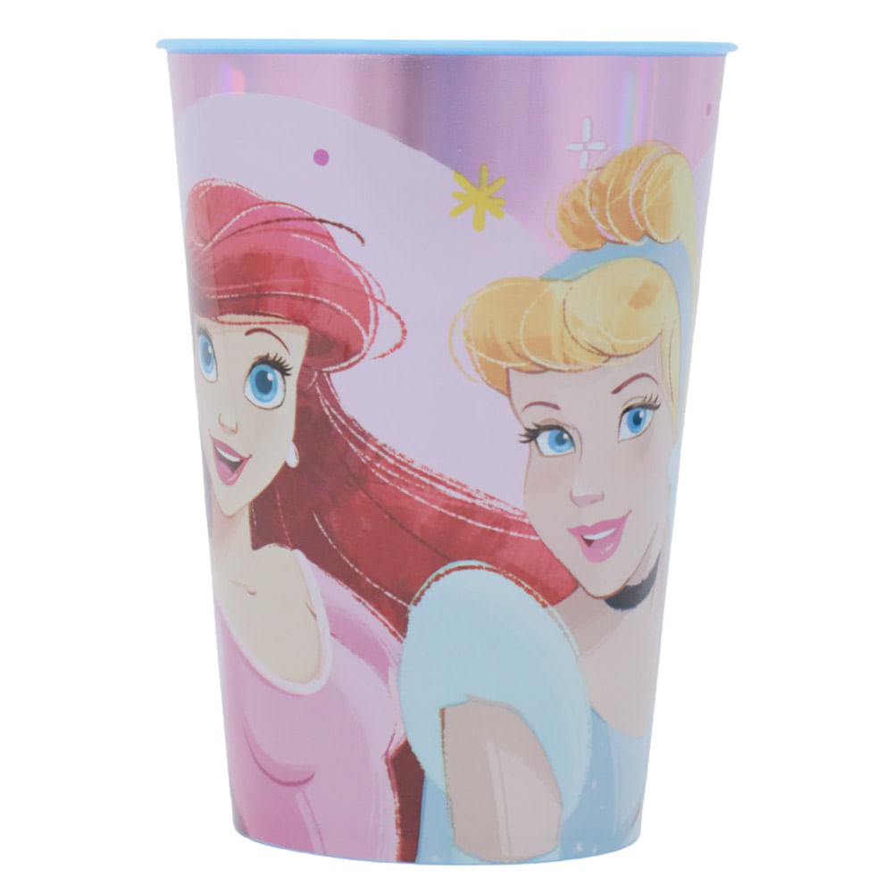 Vaso de plástico Disney princesas 460 ml