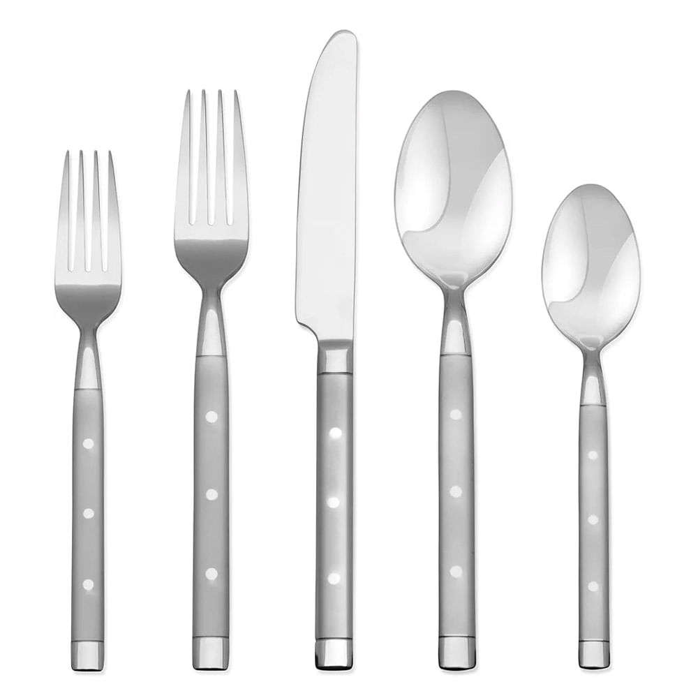 Set de 20 cubiertos shangri-la Frosted de acero inoxidable