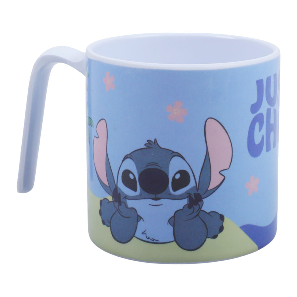 Taza infantil Disney Stitch de plástico 410 ml