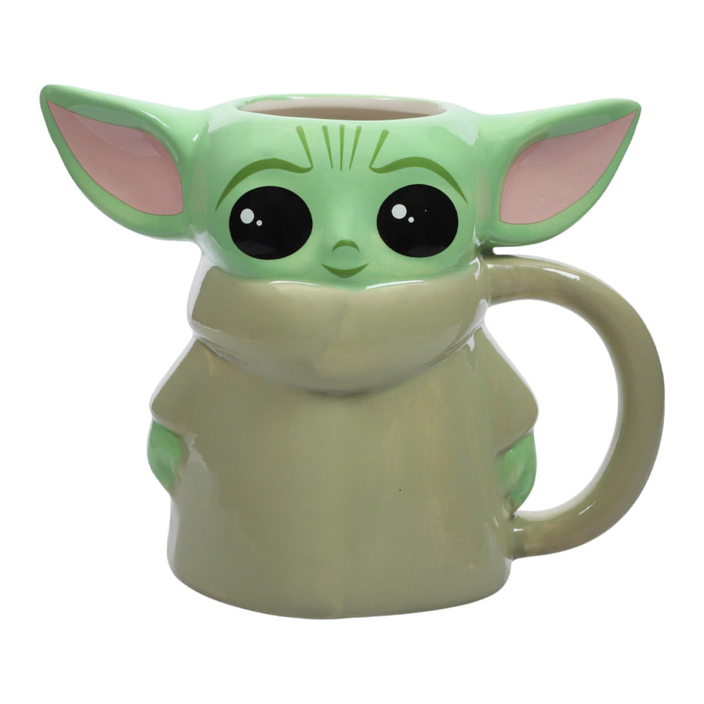 Taza Disney Mandalorian 3D de cerámica 591ml