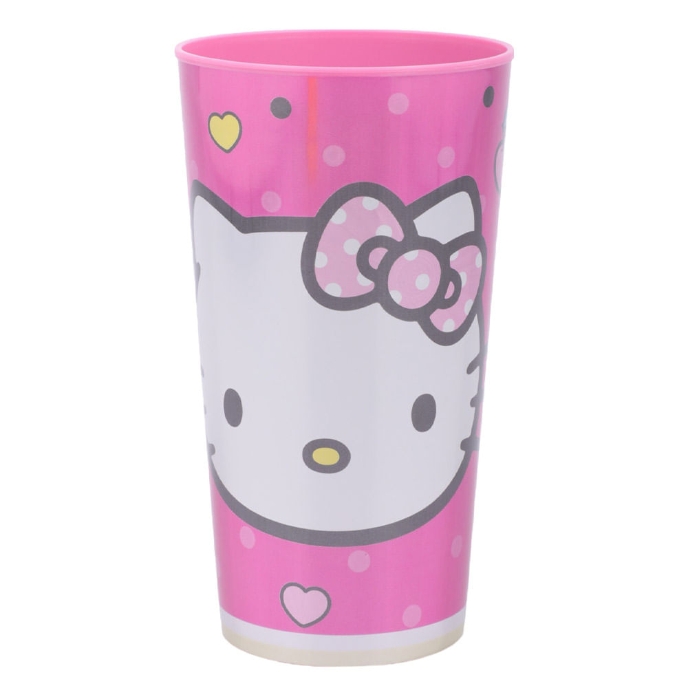 Vaso Hello Kitty de plástico 600 ml