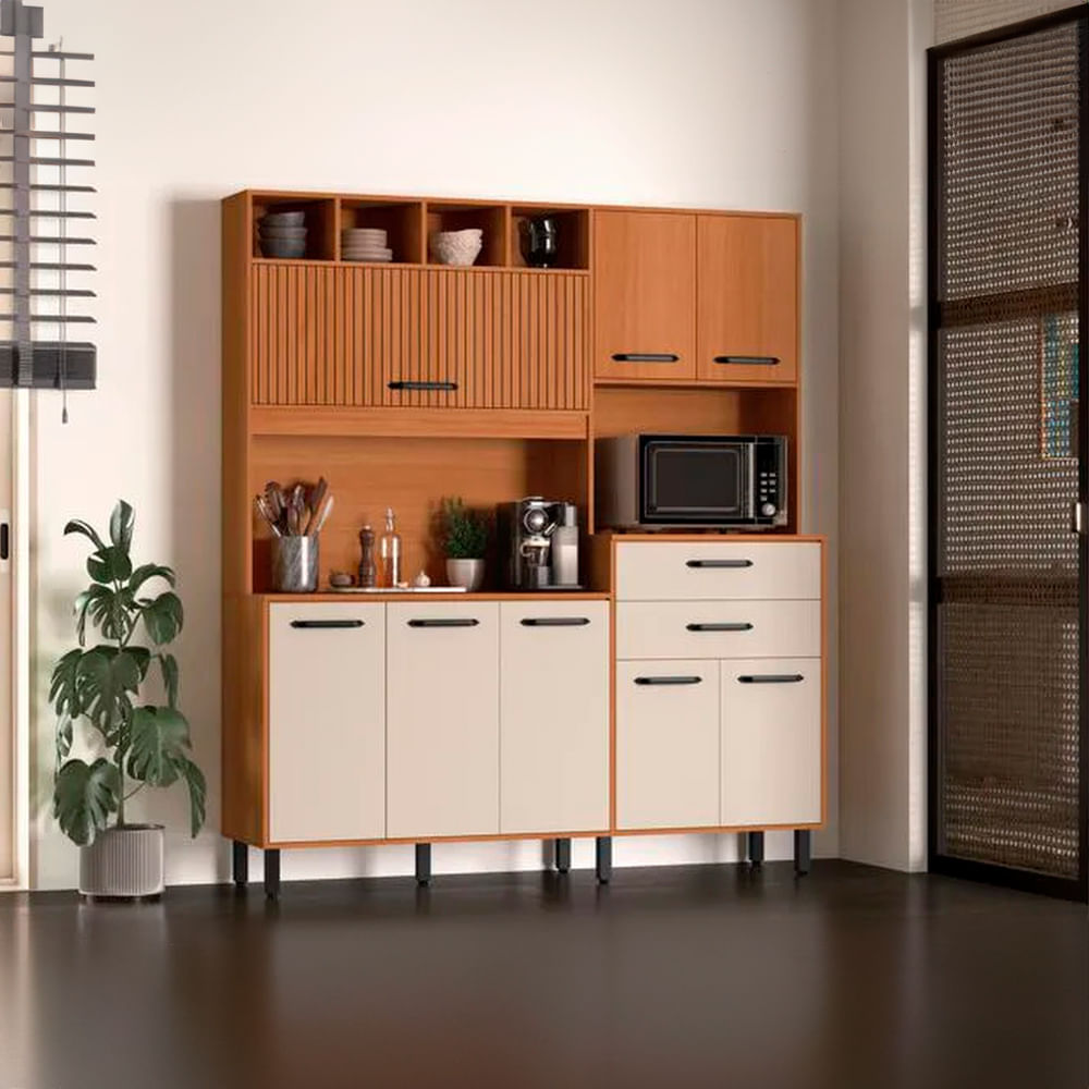 Mueble para cocina Estrela 199 cm x 175 cm x 45 cm