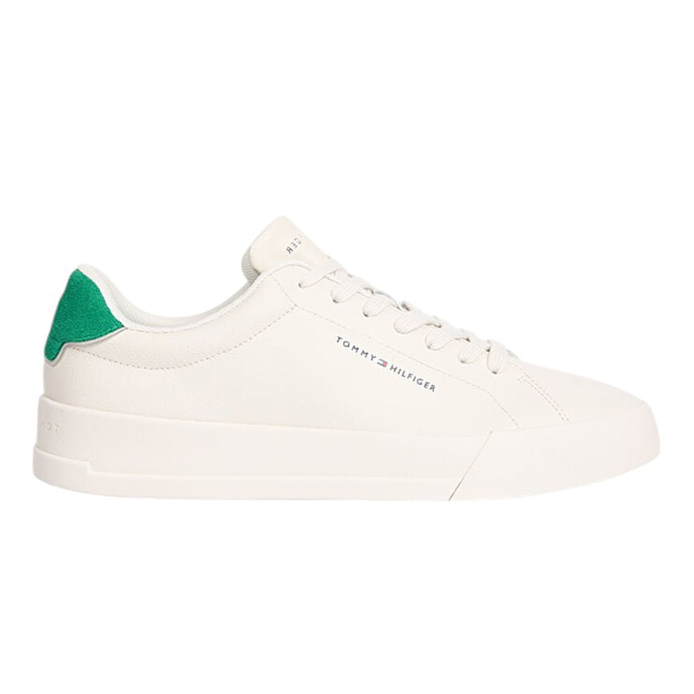 Zapato deportivo casual Tommy  Hilfiger blanco para hombre