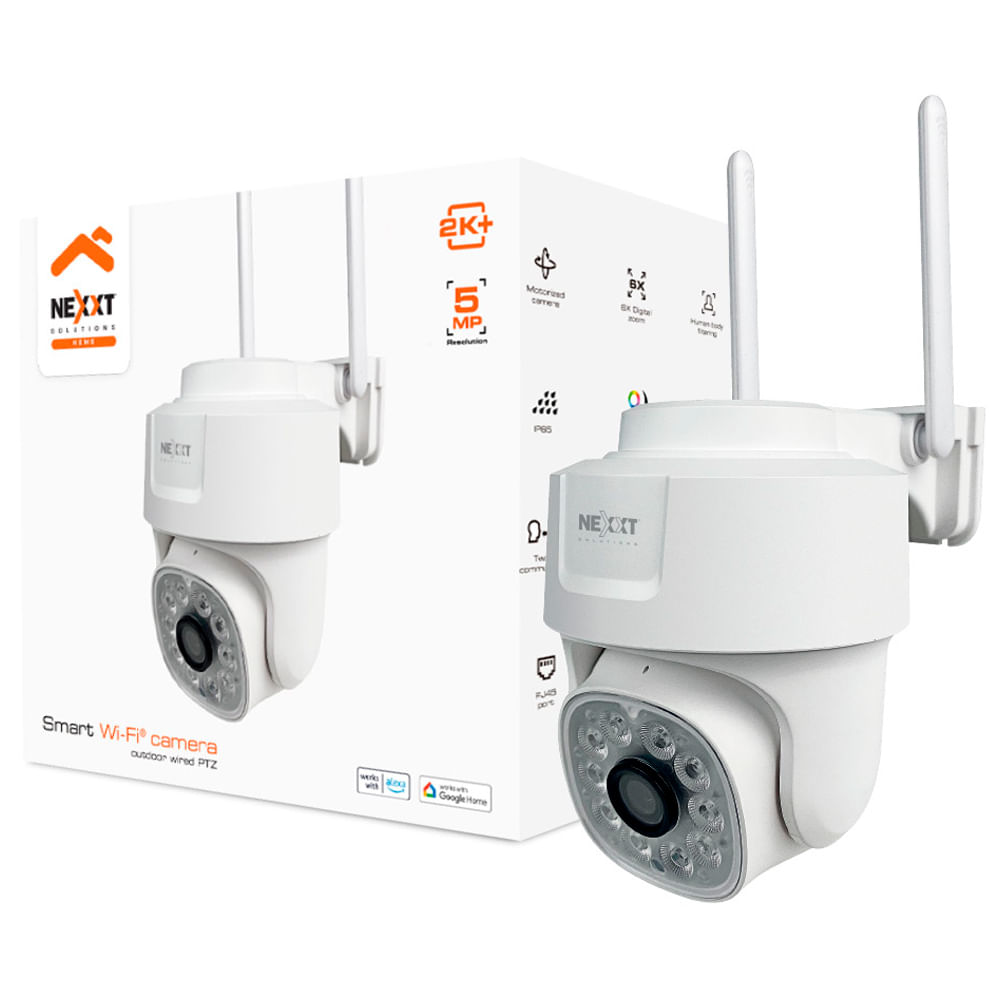 Cámara de seguridad Wi-Fi para Exterior Nexxt NHC-OP10 360°