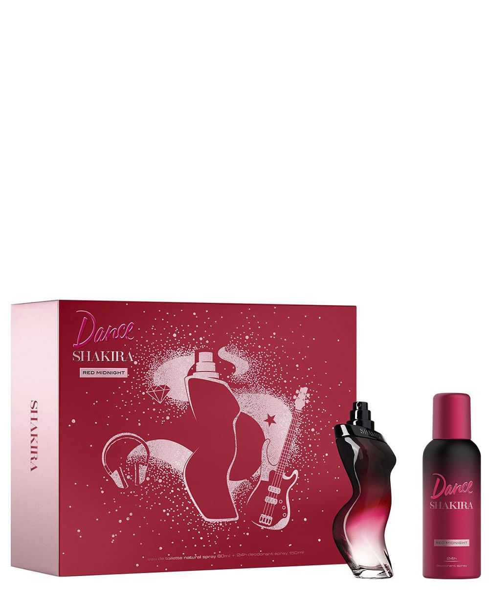 Set Shakira Dance Red Midnight Eau de Toilette