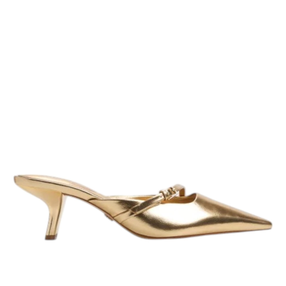 Zapato de vestir Aldo color dorado para mujer