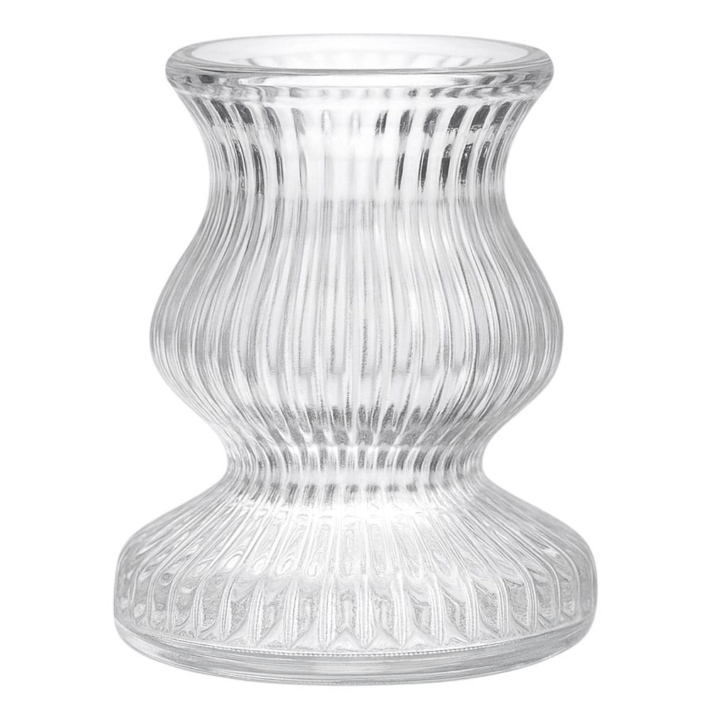 Portavela decorativo de vidrio decorativo 6x5 cm