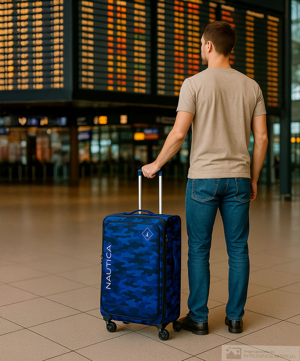 Maleta mediana Nautica navy