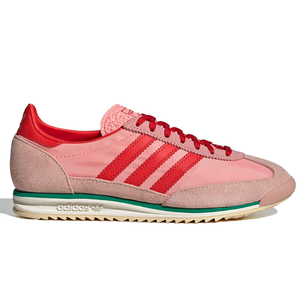 Zapato Adidas Originals SL 72 deportivo casual color rosado para mujer