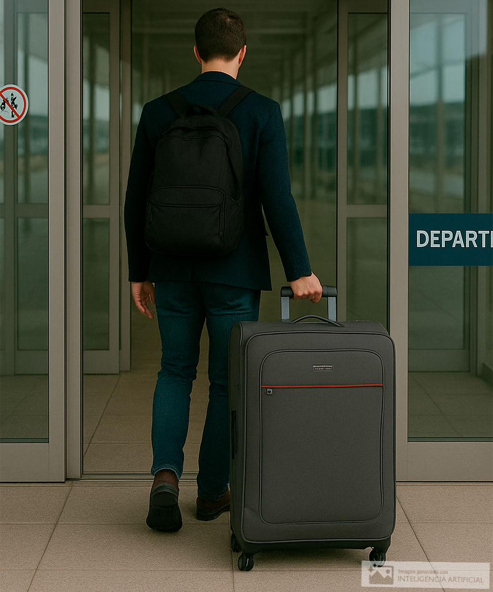 Maleta Swissbrand grande Celtic gris oscuro