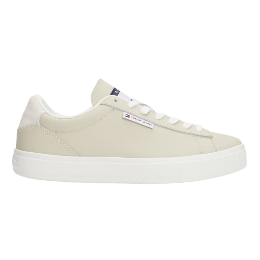 Zapato casual Tommy Hilfiger color beige para mujer