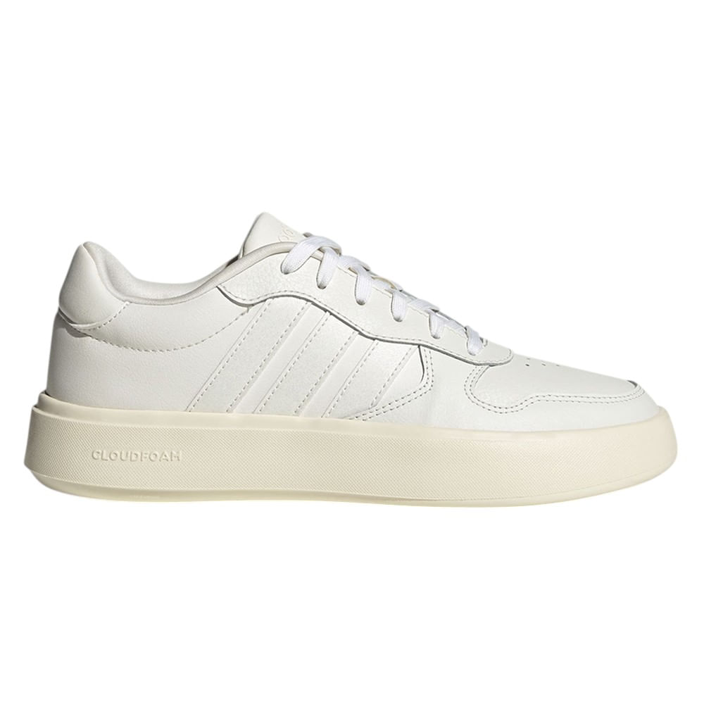 Zapato Adidas Litecourt casual color blanco para mujer
